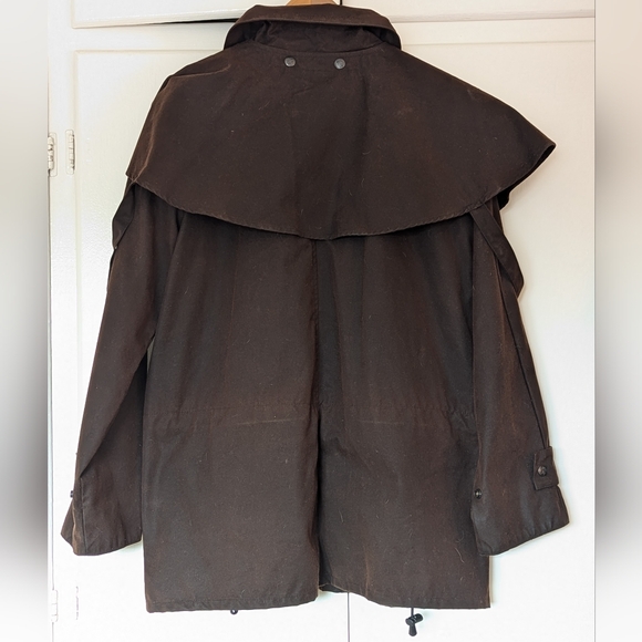 Outback Trading Co Unisex Oil Skin Short Duster Low Rider Jacket Style #5008 - Picture 8 of 9